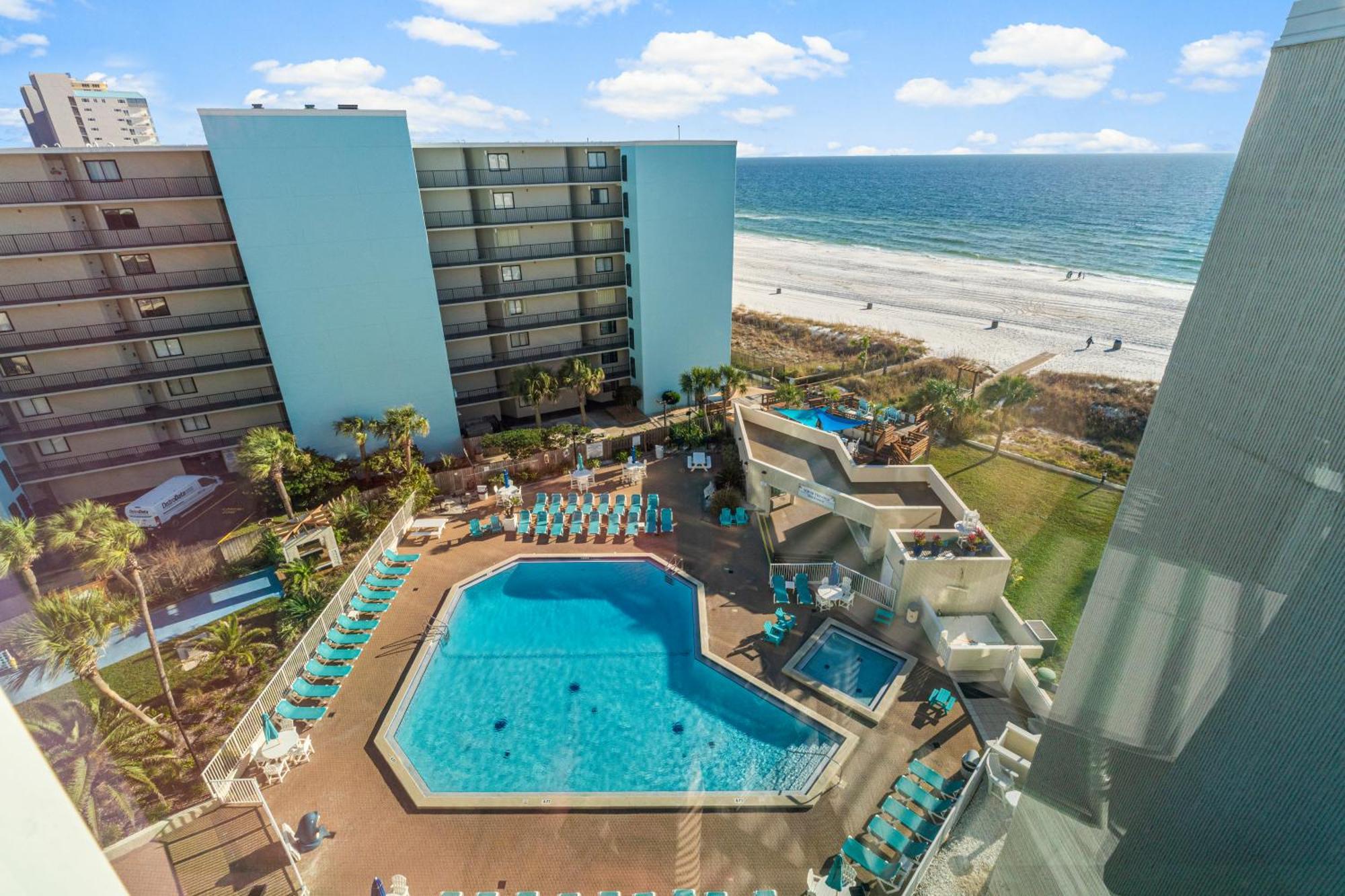 Sea The Gulf - Top Of The Gulf 809 - Beach Front Resort - Ocean View Free Beach Chair Service Panama City Beach Eksteriør billede