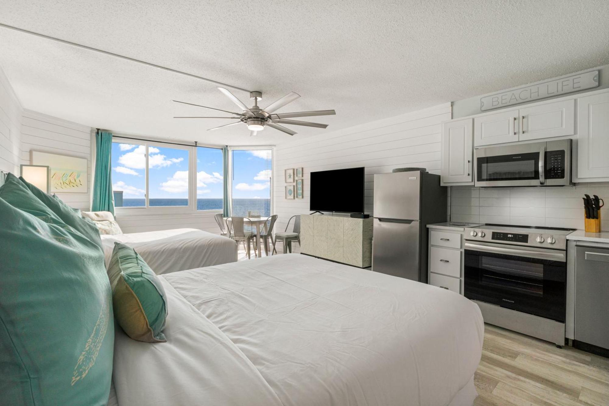 Sea The Gulf - Top Of The Gulf 809 - Beach Front Resort - Ocean View Free Beach Chair Service Panama City Beach Eksteriør billede