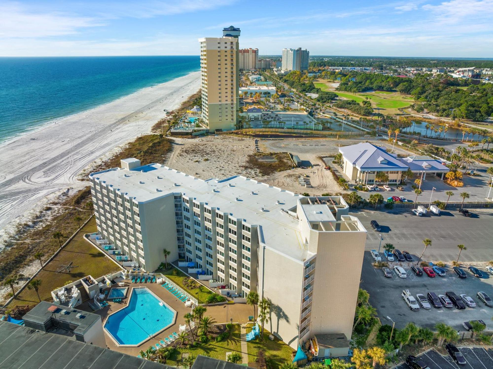 Sea The Gulf - Top Of The Gulf 809 - Beach Front Resort - Ocean View Free Beach Chair Service Panama City Beach Eksteriør billede